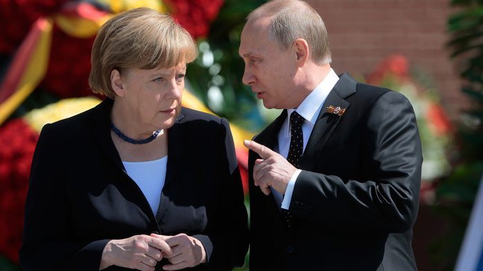 Встреча Путина и Меркель состоится сегодня в Сочи