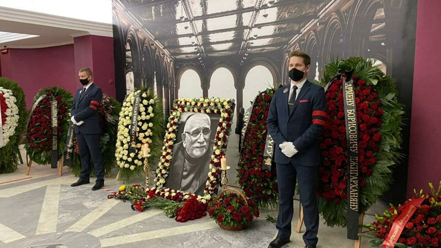 Похороны Армена Джигарханяна прощание