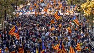 акции в Барселоне