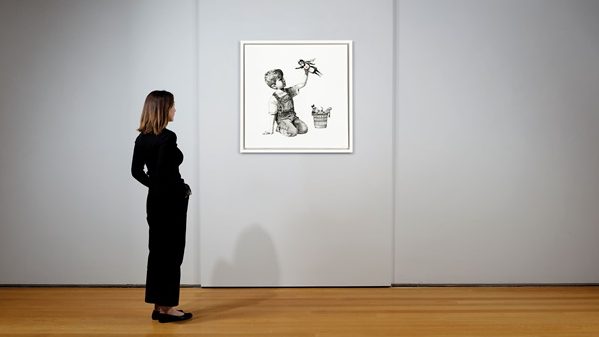 Картина Бэнкси «Game Changer» продана за 16,7 миллионов евро