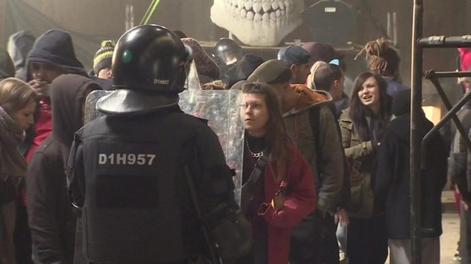 Полиция Мадрида разгоняет подпольные вечеринки