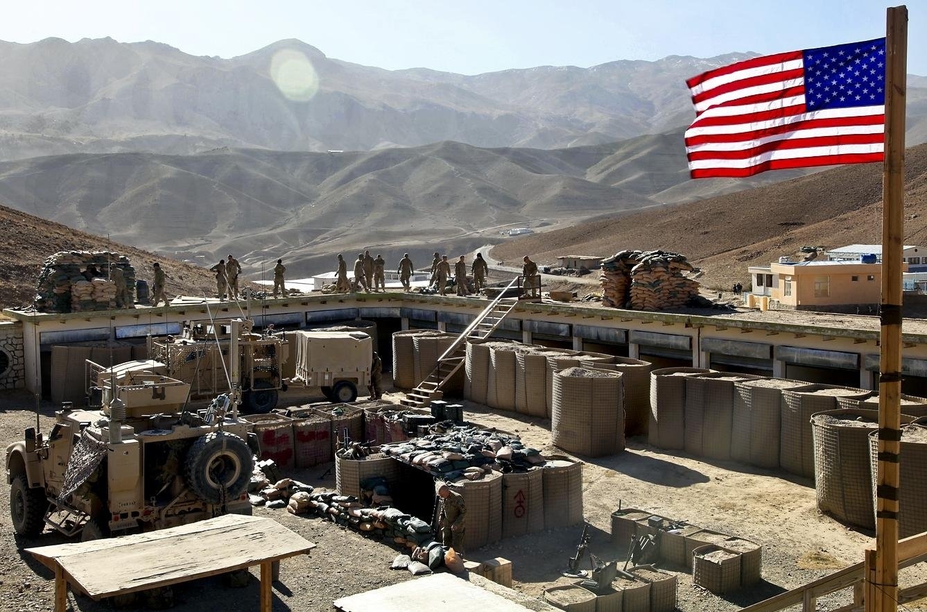 Военная база Баграм Афганистан