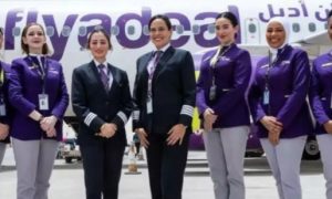 Первый рейс с женским экипажем выполнила саудовская авиакомпания