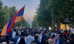 Акции протеста вновь возобновились в Ереване