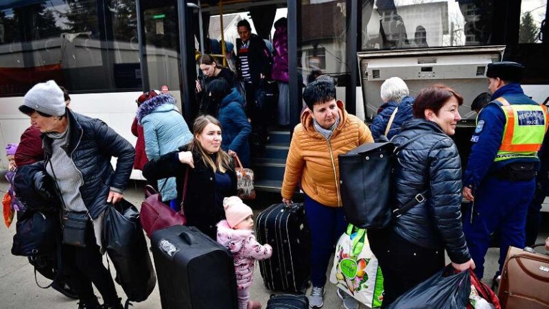 Украинские беженцы в Европе