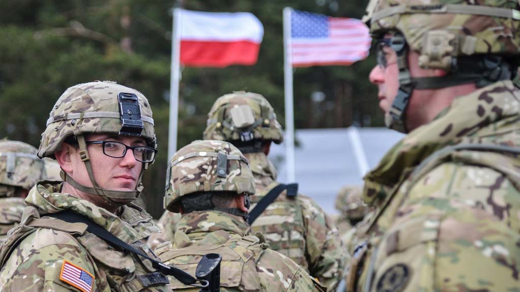 Теперь и в Польше: США открывает в Познани постоянный гарнизон