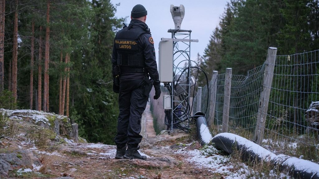 Финляндия начала устанавливать стальную сетку вдоль границы с Россией